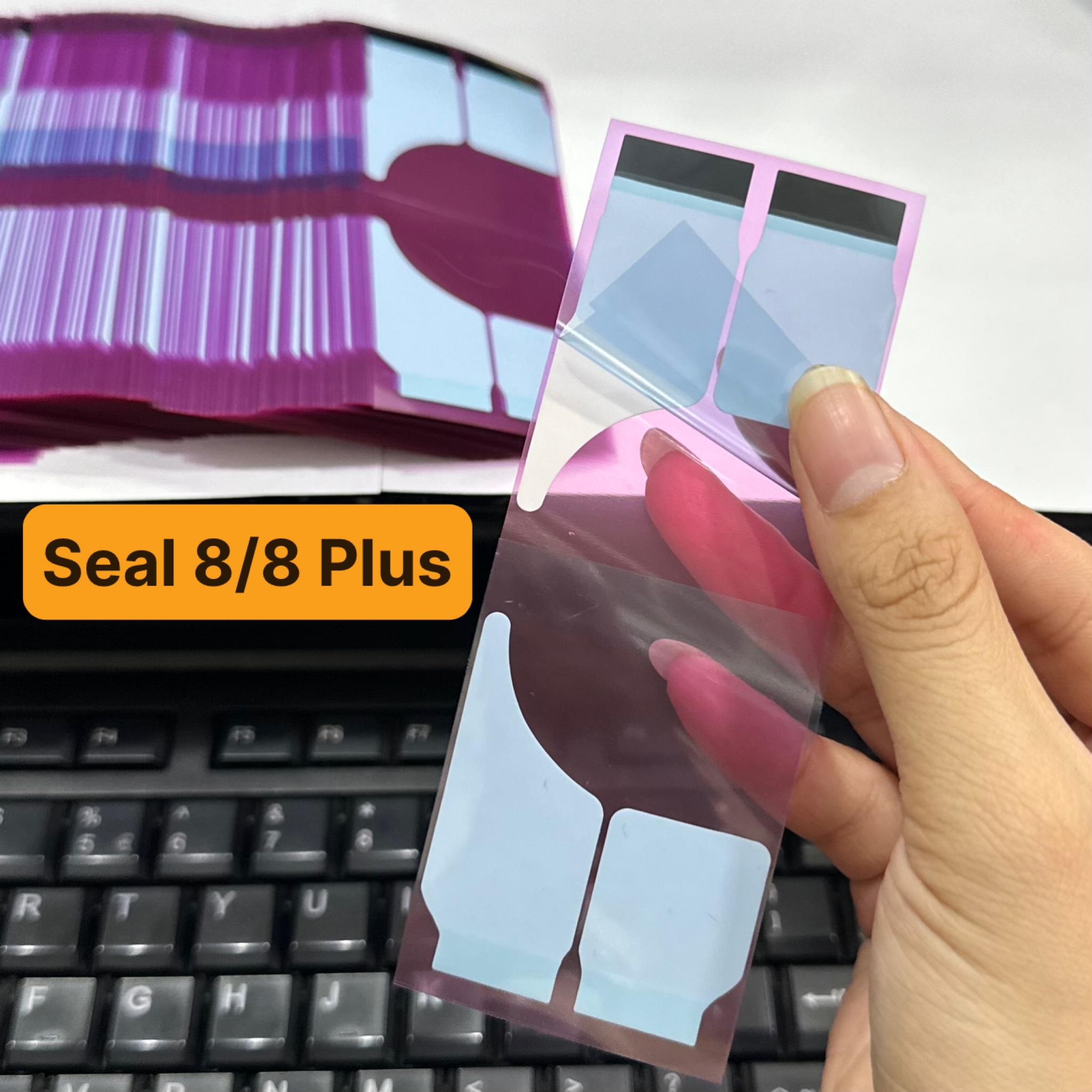 Mobile phone battery sealing, electronic components sealing