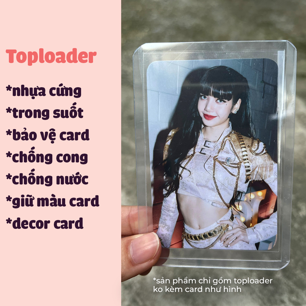 TOPLOADER bảo vệ card, thẻ bài, yugioh, anime