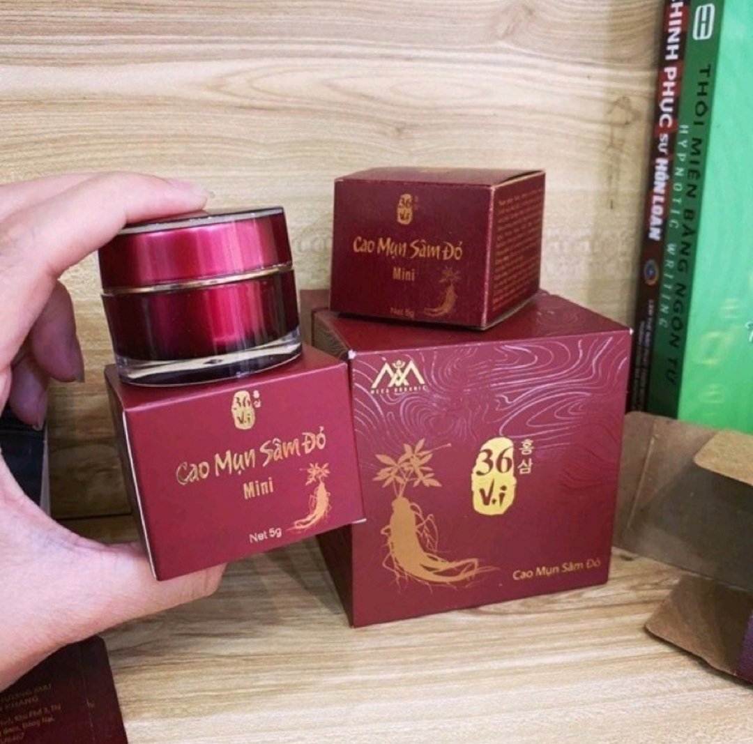 Cao Mụn Sâm Đỏ 36 Vị