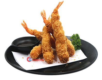 Tôm Tẩm Bột Chiên Xù 250G Khay 10 Con (Chọn Giao Hàng 2h giúp shop nha)