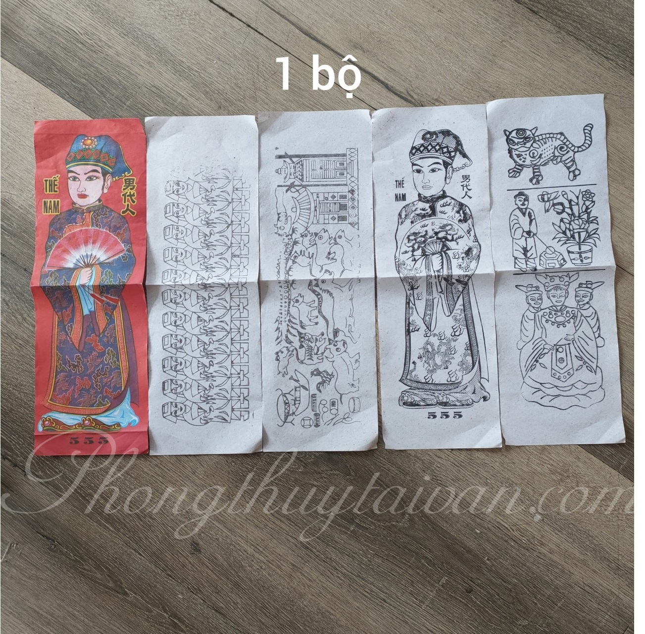 Giấy cúng thế thân  nam,nữ( 5tờ/sấp)