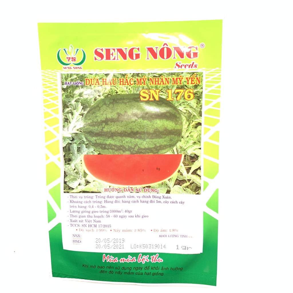 Hạt Giống Dưa Hấu F1 0.5Gr