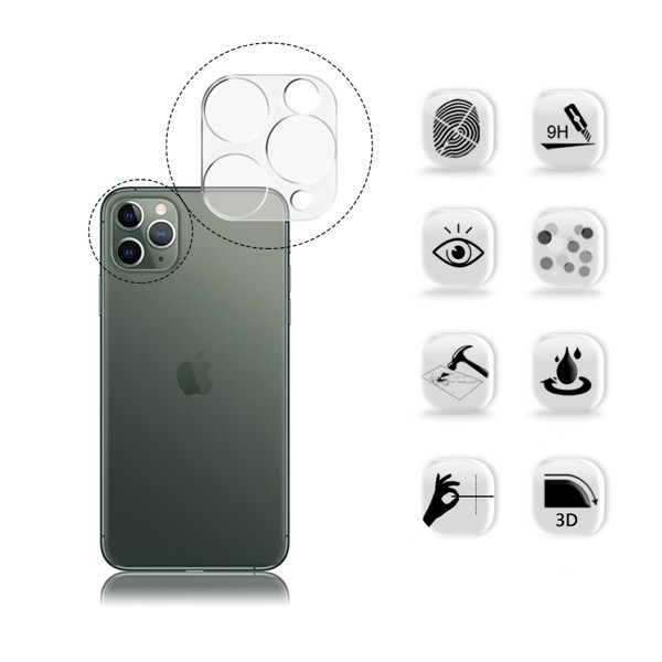 Cường lực camera iphone, Miếng dán chống xước cam cho iphone - Beetech