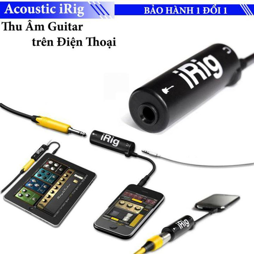 Amplitube iRig from IK Multimedia for iPod touch, iPhone, and iPad