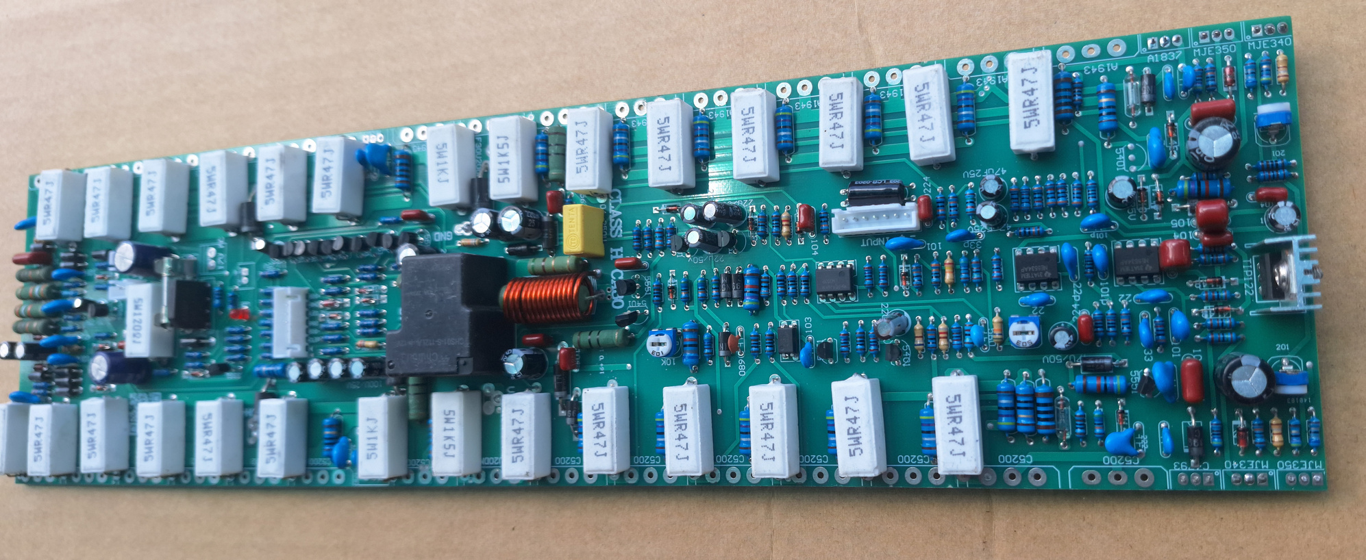 Mạch công suất bù áp CLASS H CA20,    CA30