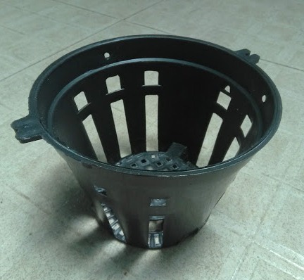 Bộ 10 chậu nhựa trồng lan đk 14cm