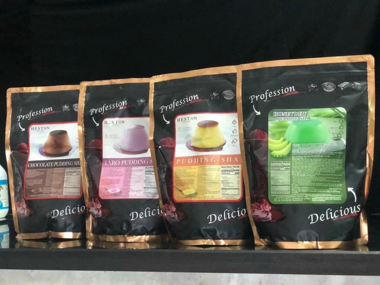 Bột pudding khoai môn hiệu Heston Đài Loan (flan khoai môn)