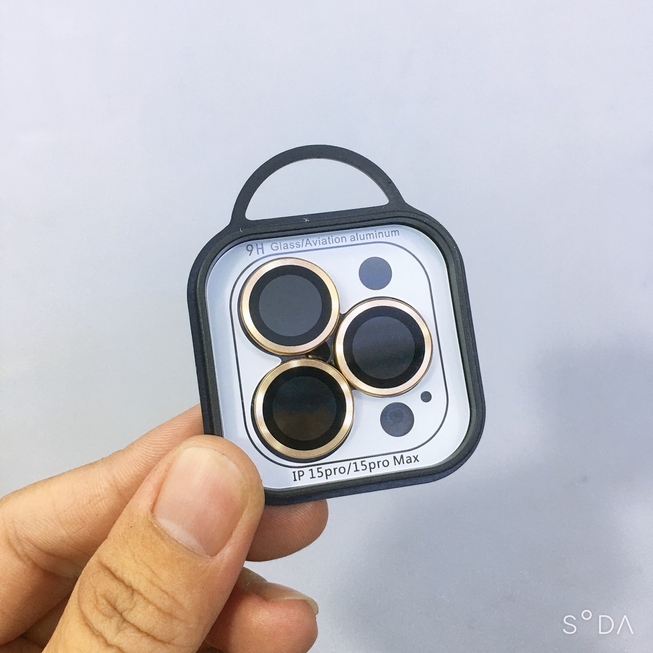 Dán vòng camera iPhone 15 Pro | 15 Pro Max bảo vệ camera( vòng kim loại) cao cấp