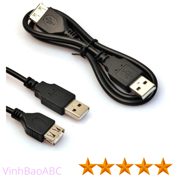 Cáp Nối Dài USB (Dài 1.5 Mét & 0.8 Mét)