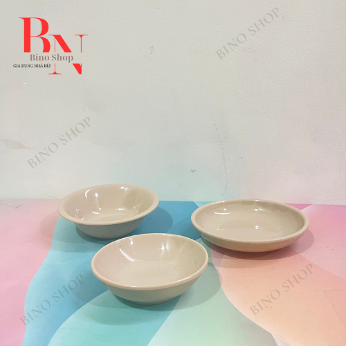 10 Chén Chấm Nhựa Melamine Nhiều Size