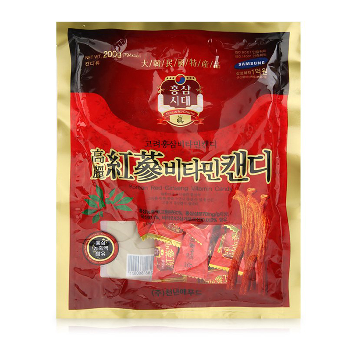 COMBO 2 GÓI KẸO SÂM CÓ ĐƯỜNG VITAMIN 200G