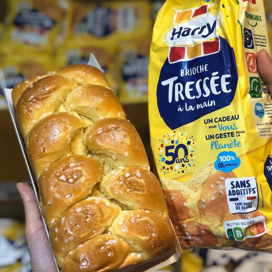 Bánh Mì Hoa Cúc Pháp Harrys Brioche 500G (Date mới cập nhật thường xuyên)