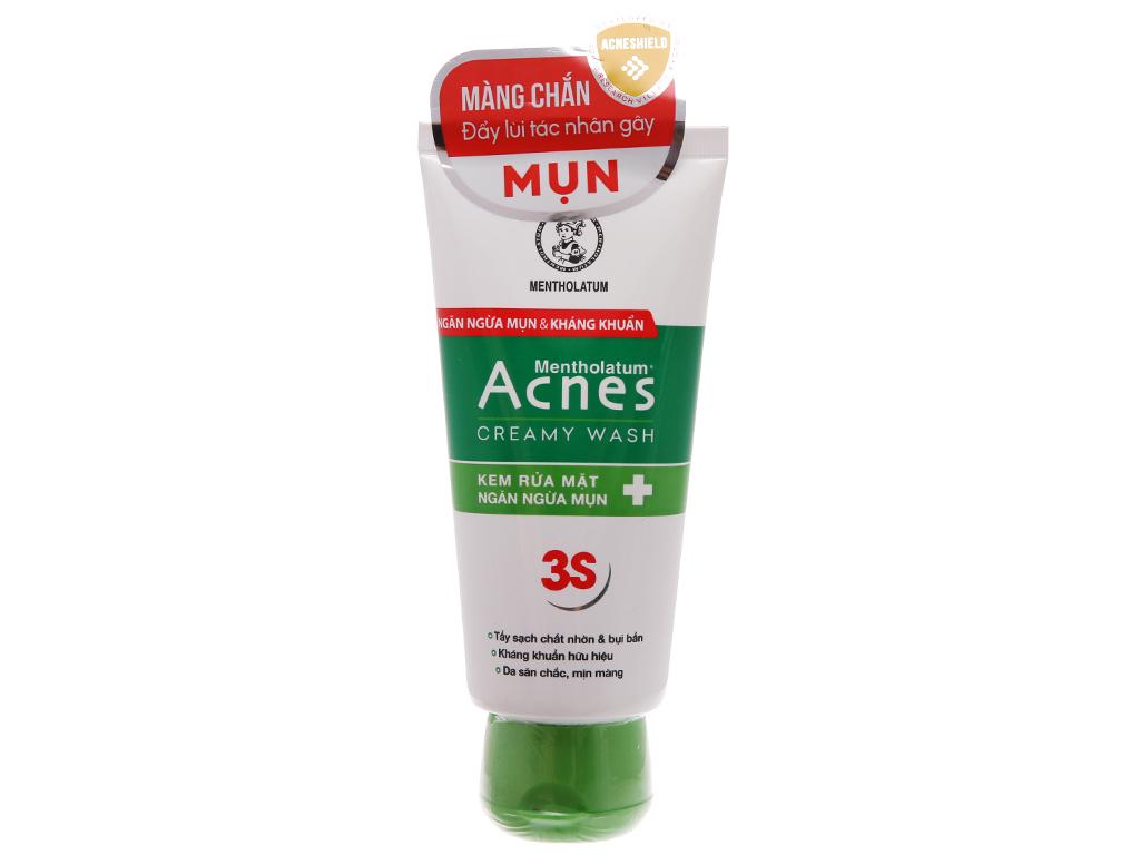 SỮA RỬA MẶT ACNES NGĂN NGỪA MỤN KHÁNG KHUẨN