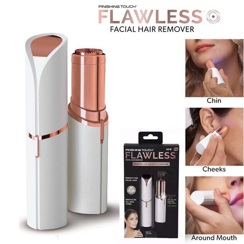 Máy cạo lông mặt, lông mày, lông toàn thân FLAWLESS chính hãng