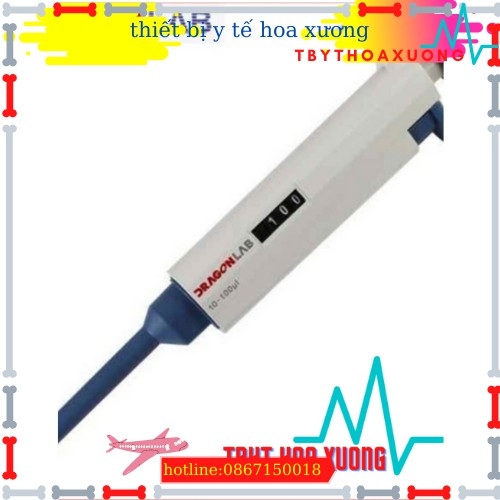Pipette Tự Động - Dụng Cụ Hút Mẫu Đong Chuyển Chất Lỏng Micropipet Dragon lad Các Kênh
