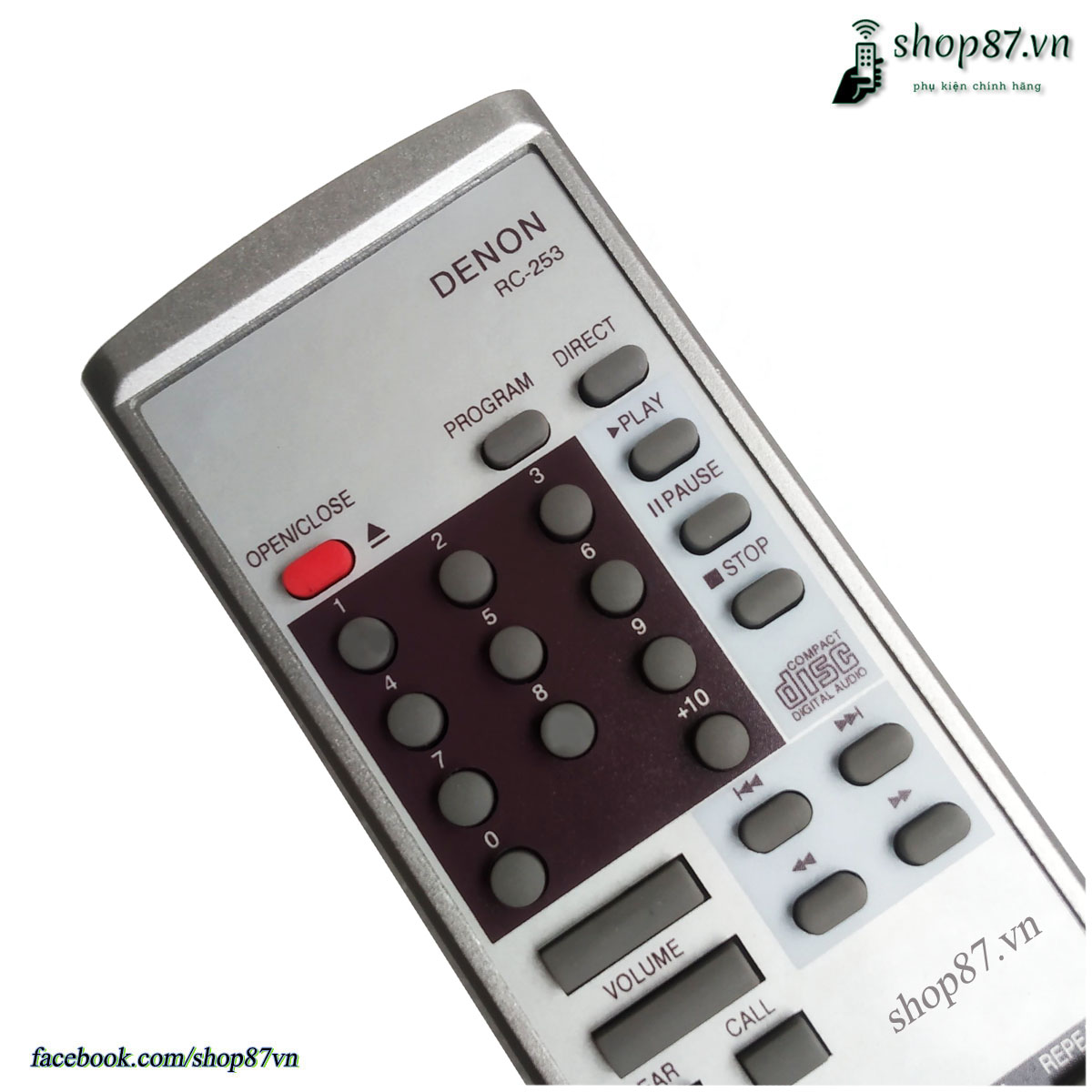 Remote điều khiển đầu Denon DCD CD