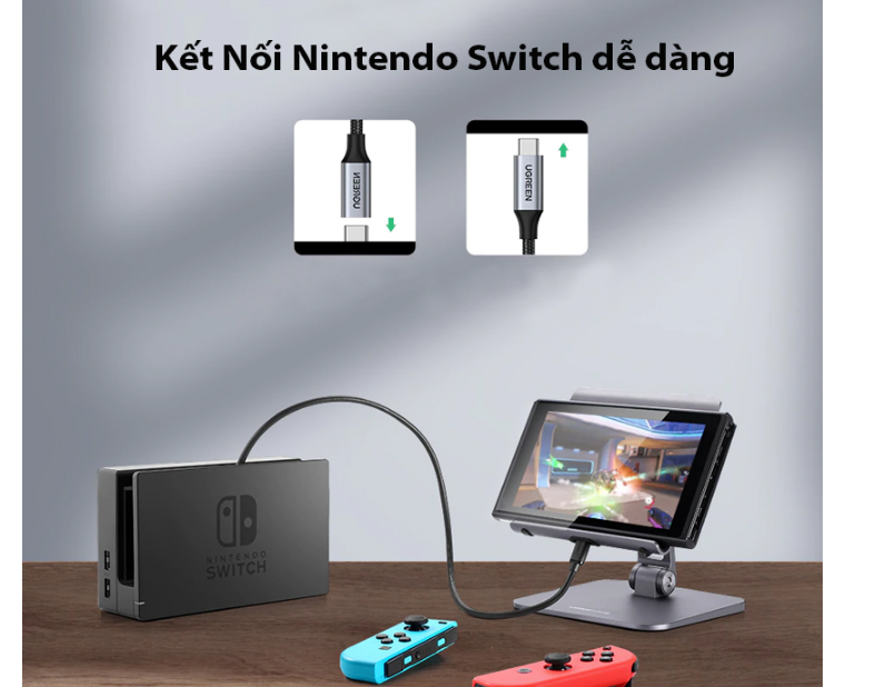 Cáp nối dài USB Type C 3.1 Gen 2 dài 1m Ugreen 30205 Chính Hãng