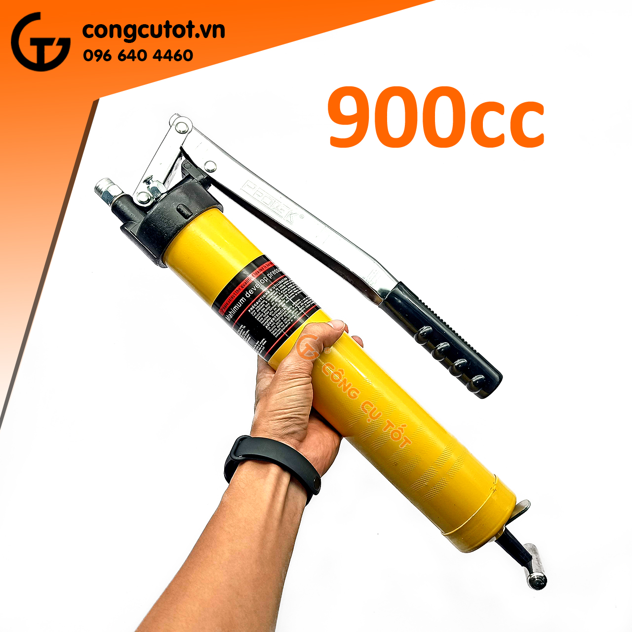 Bơm mỡ bò cao cấp 600cc, 900cc