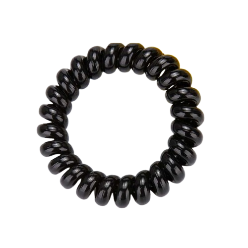 Combo 5 dây cột tóc lò xo thời trang -cột tóc lò xo màu đen size lớn