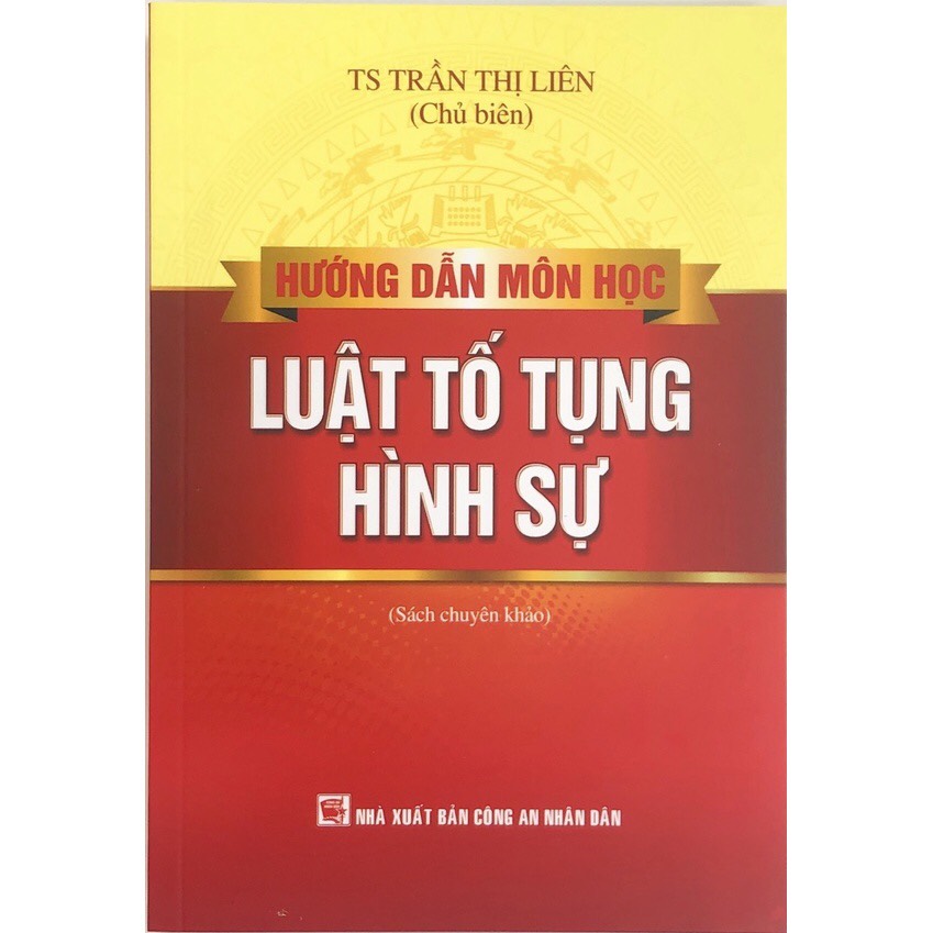 Sách : Hướng dẫn môn học luật tố tụng hình sự