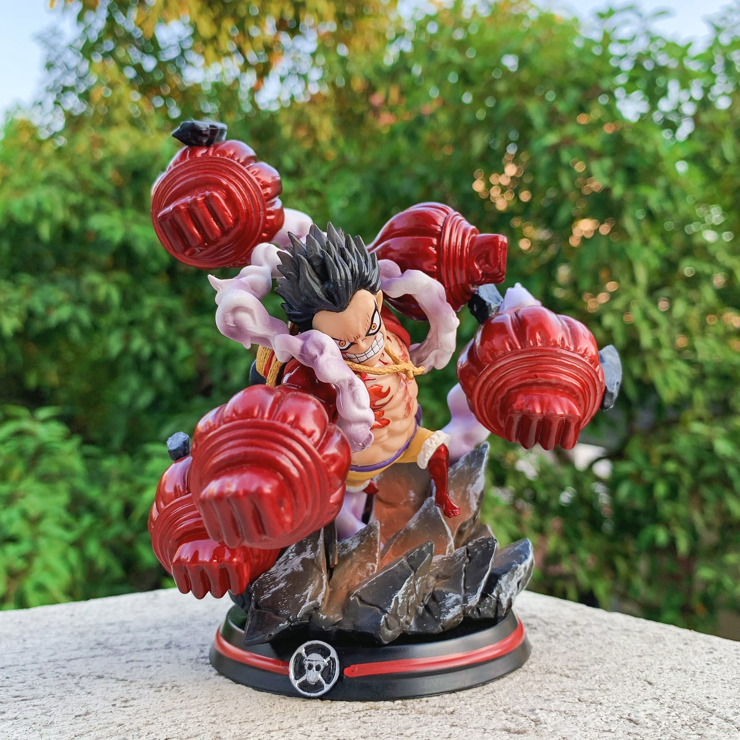 Mô hình chibi luffy gear 4 siêu hot chất lượng