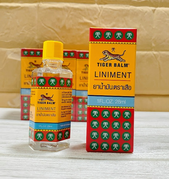 [HCM]Dầu Xoa Bóp Nhức Mõi Tiger Balm Liniment Thái Lan