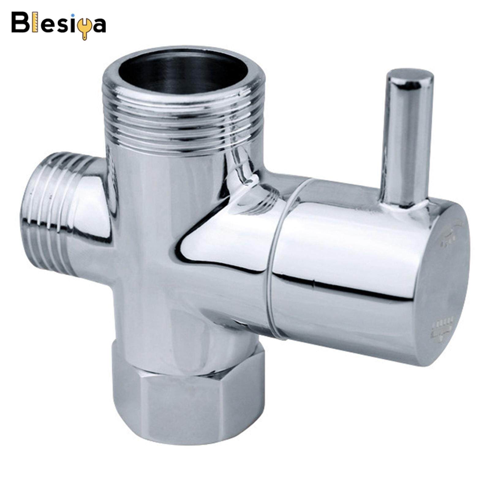 Blesiya T Adapter Diverter Valve Shower Head Connector for Bathroom Home Kitchen