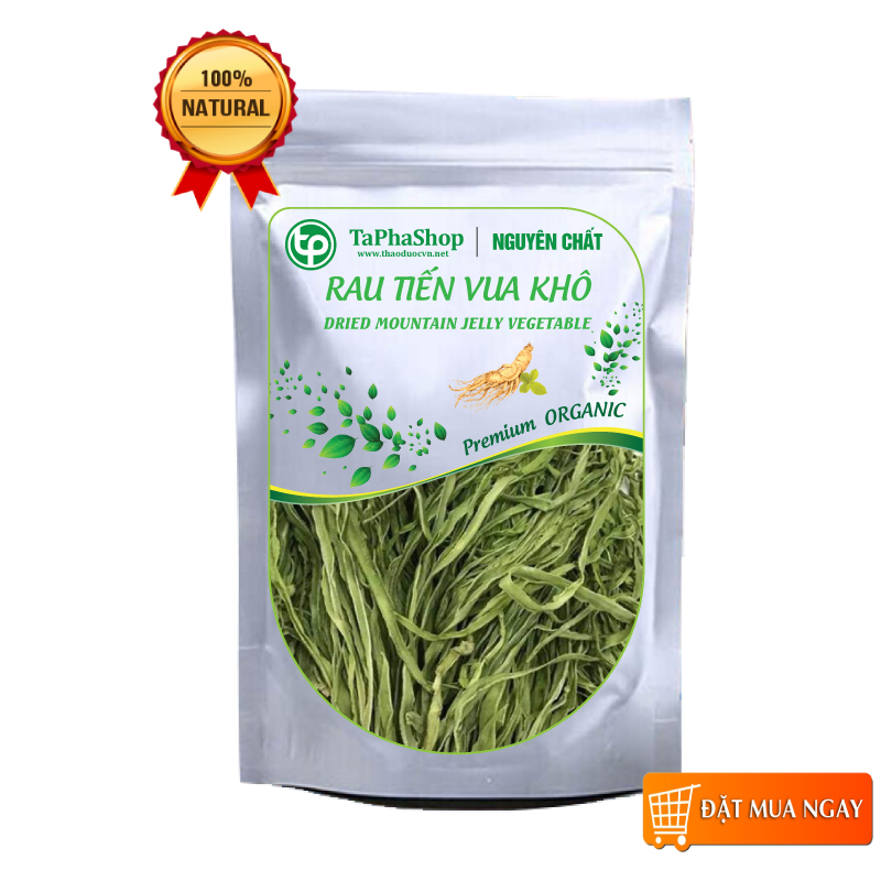 Rau tiến vua khô 100g, Rau cung đình, Rau cần biển - tấn phát
