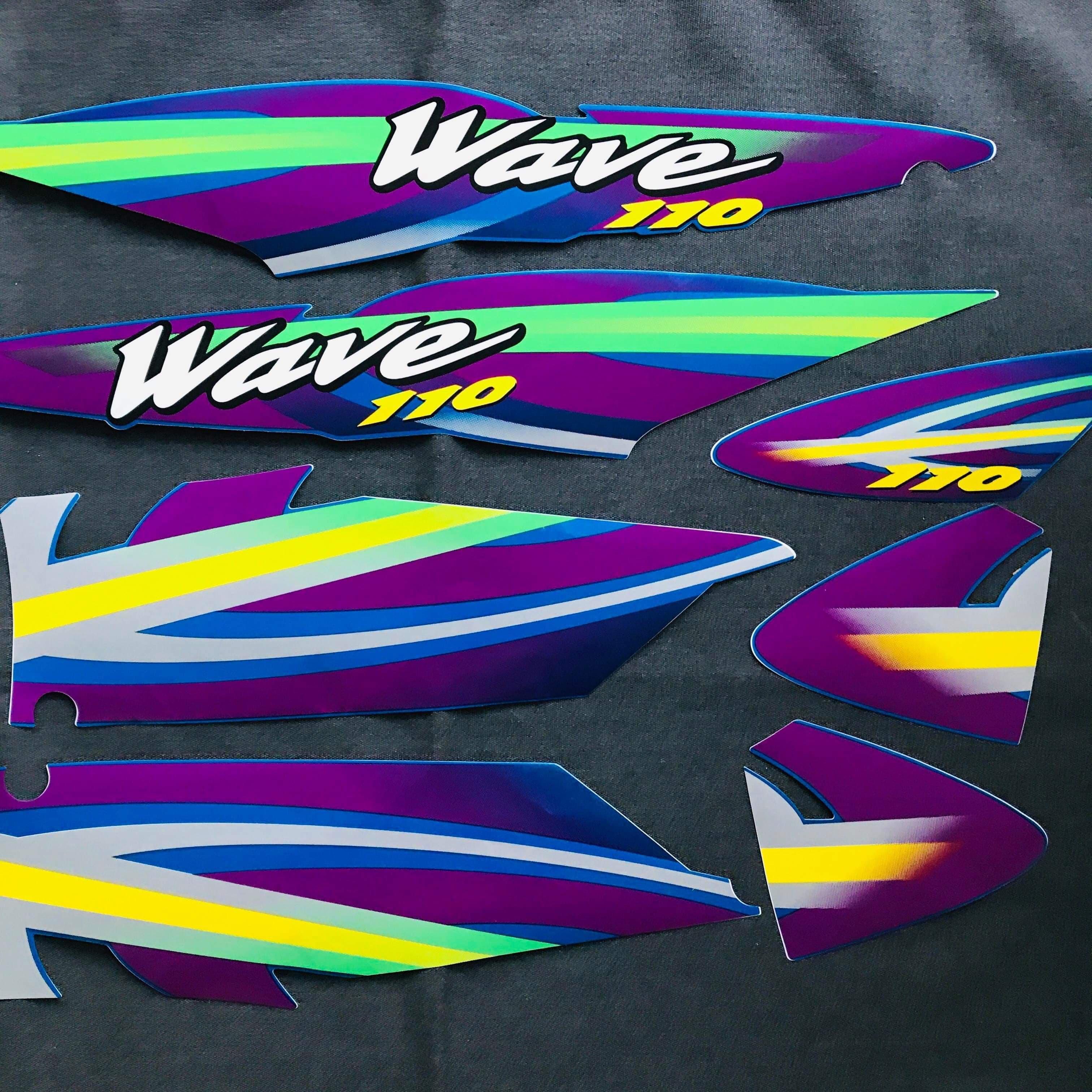 [HCM]TEM WAVE THÁI 110CC ĐỜI 2000 3 LỚP ZIN (MÀU TÍM MỘNG MƠ)