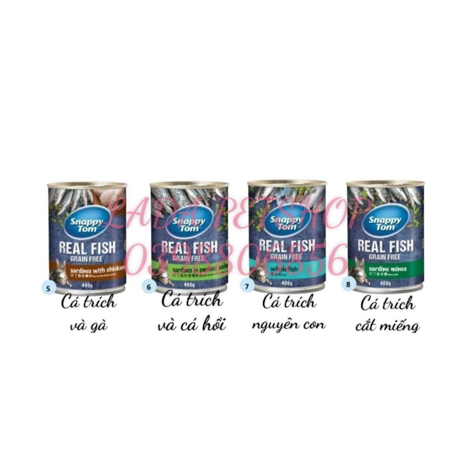 Pate Snaρpy Tom lon 400g