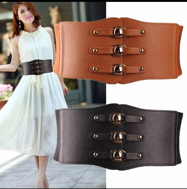 Dây nịt nữ Thắt lưng nữ đầm váy thời trang Hàn Quốc 10cm