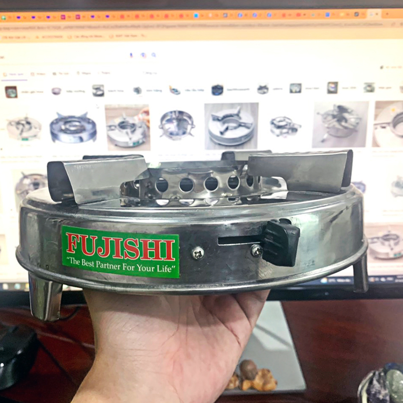 Bếp cồn inox Fujishi - {HỎA TỐC} - Hàng chính hãng