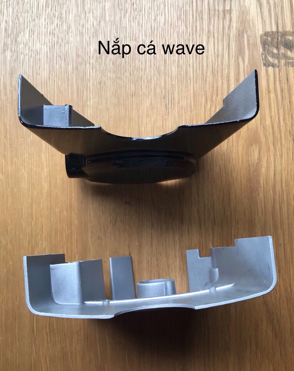 NẮP CÁ WAVE ĐEN BẠC