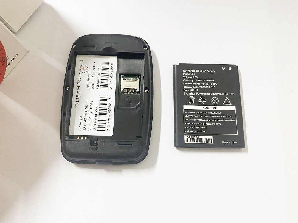 Pin gắn trong thay thế cho thiết bị phát wifi zte mf925 modem 4g lte- pin mới zte theo máy