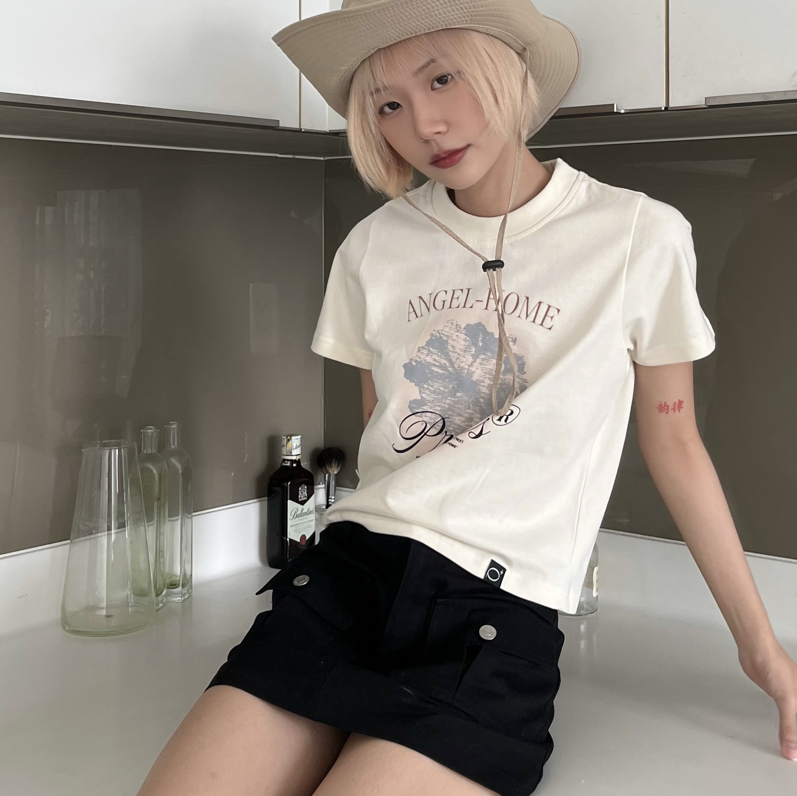 Áo Thun Nữ Babytee PRADIES Single Hibicus