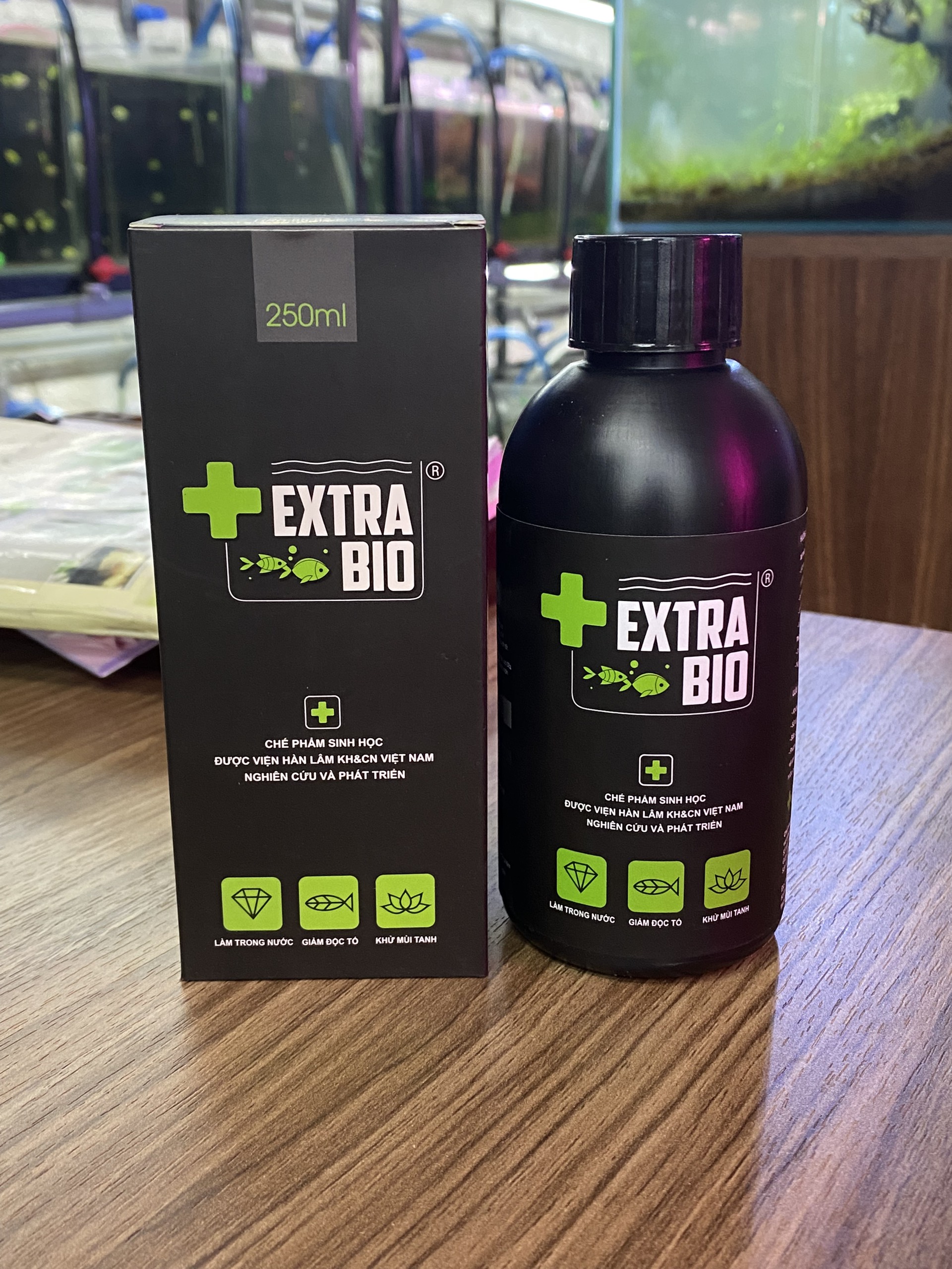 Chế phẩm sinh học Extra Bio làm trong nước