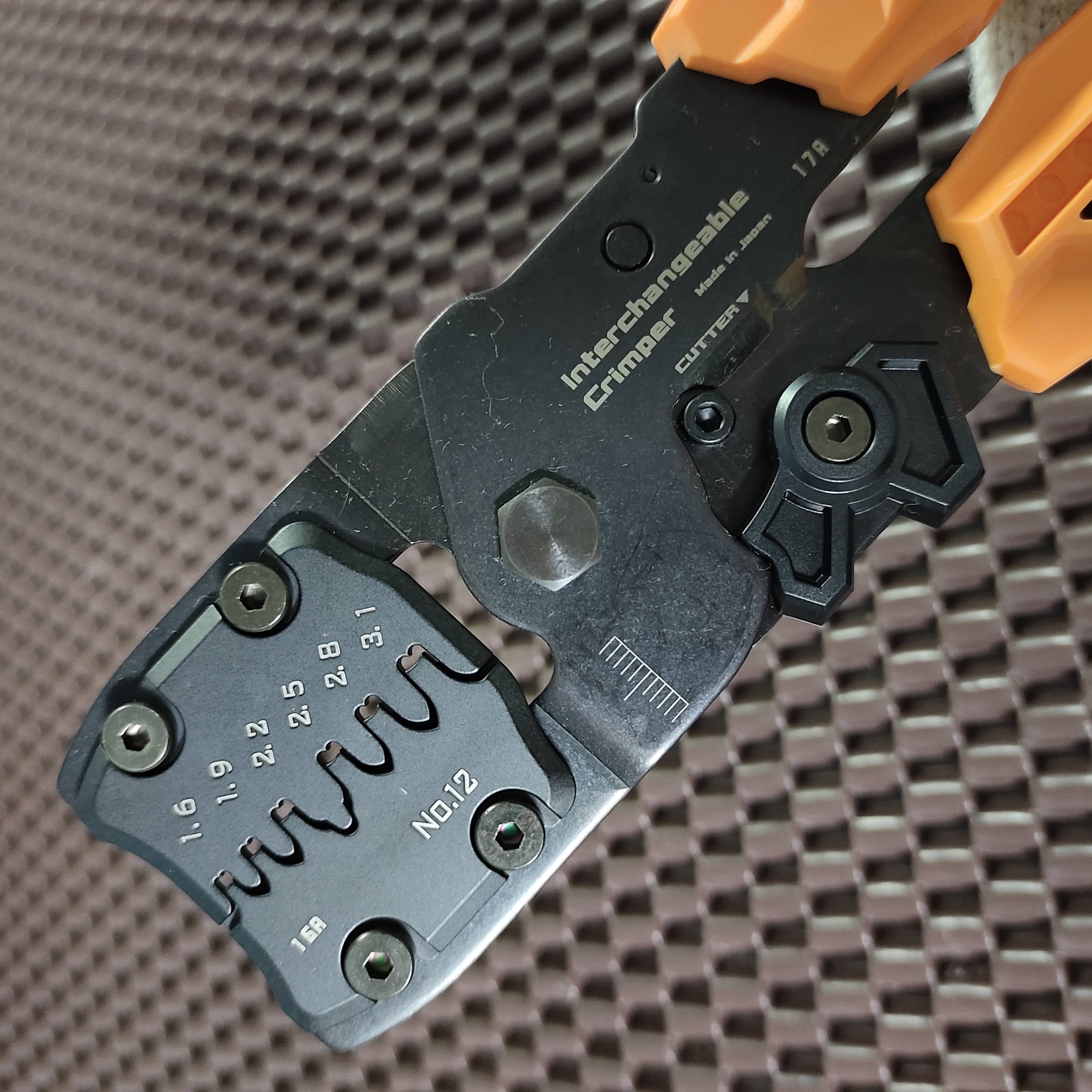Kìm bấm cos điện ENGINEER PAD-12 Nhật Bản