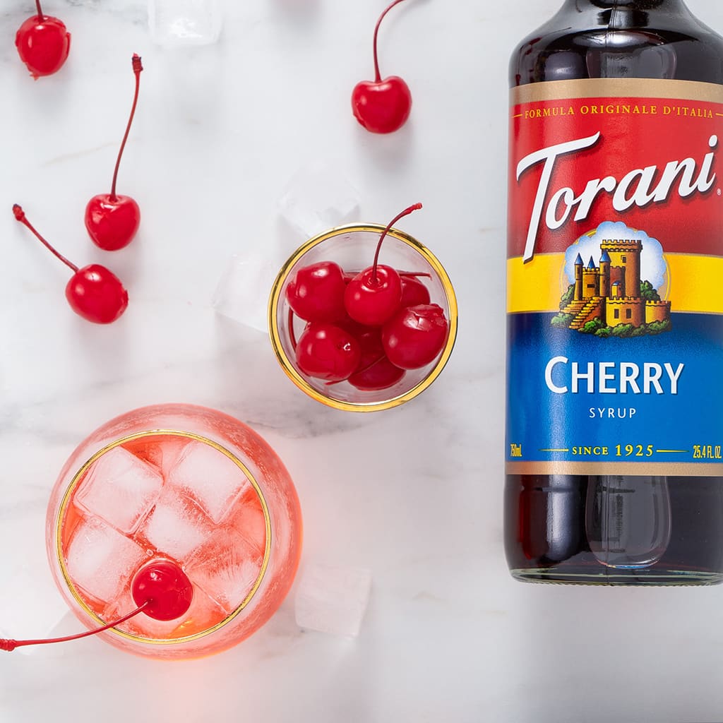 Torani Classic Siro Pha Chế Vị Anh Đào Cherry Syrup 750ml Mỹ