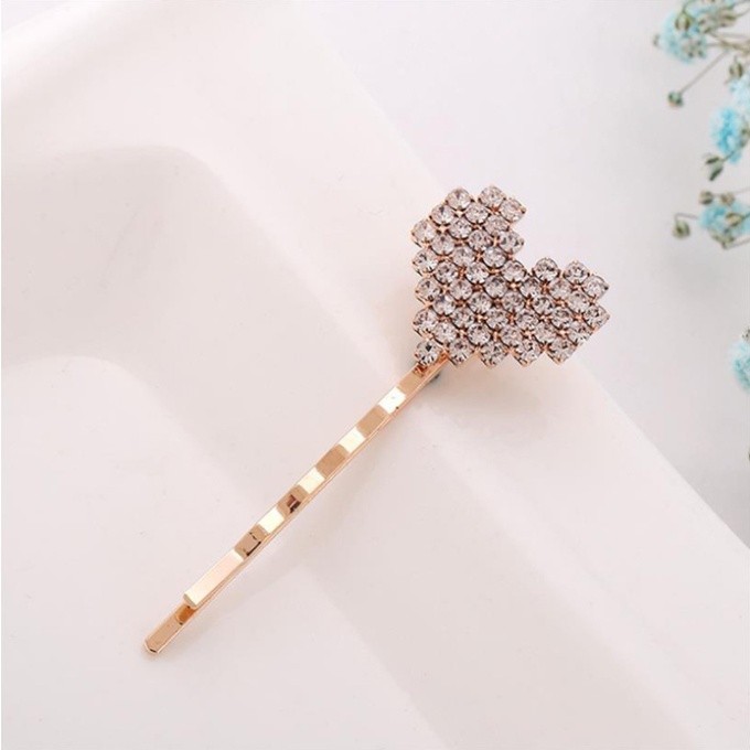 Various types of hair clips for girl who making charming and applique charm decoration, DIY