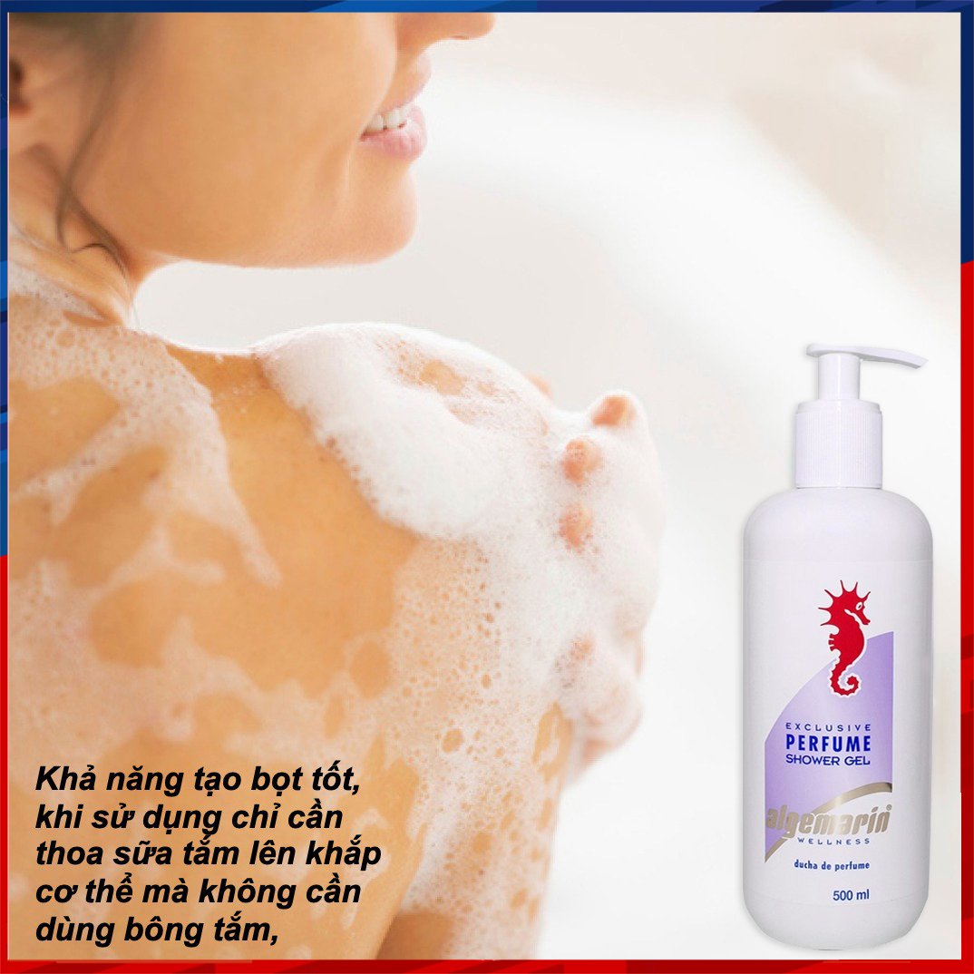 [CHÍNH HÃNG] Sữa tắm cá ngựa Algemarin Wellness Perfume Shower Gel