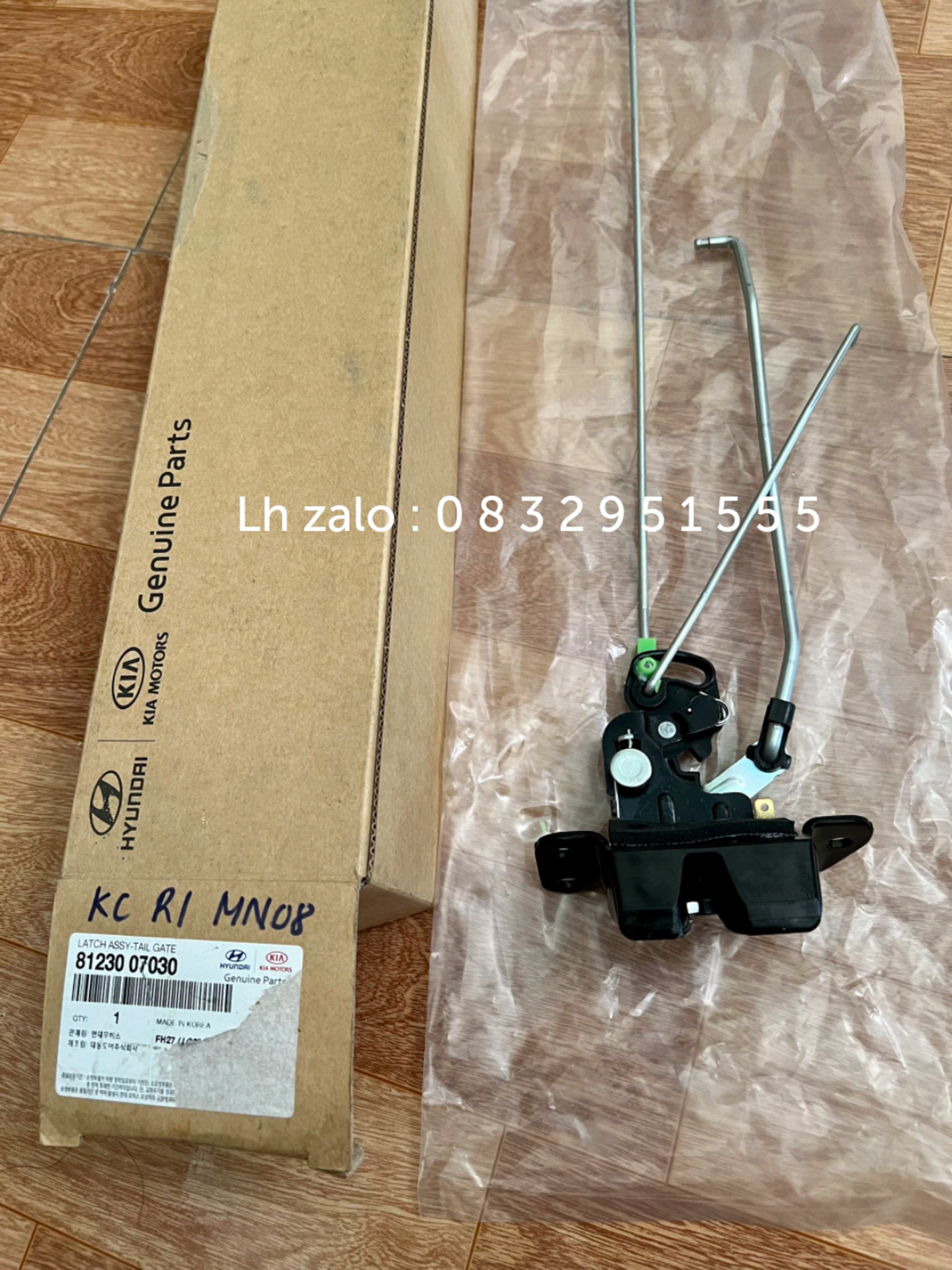 Khóa ngậm cốp Morning 05 - 11 ( Xịn , cơ cấu khóa ngậm cốp sau )