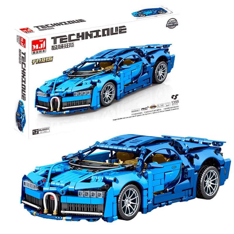 Mô hình lắp ráp le,go xe Bugatti Divo TECHNIC 1:14 1355 PCS