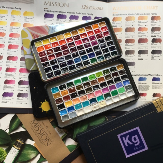 ✨125 Mã Màu Fullrage Mijello Pocket ✨ Mijello Mission Gold Hàn Quốc