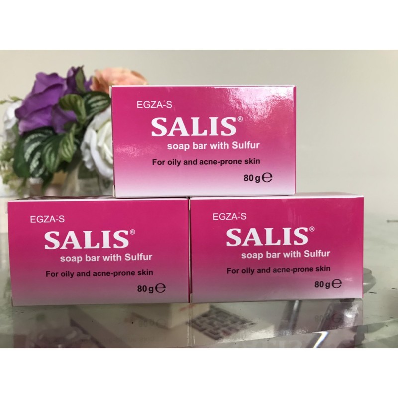 Xà phòng y khoa giảm viêm nang lông Salis Soap Bar BTH