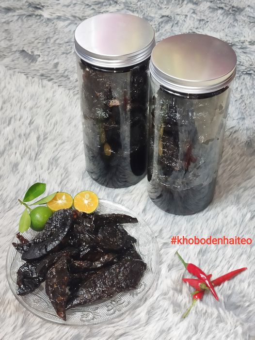 Khô bò đen 500g