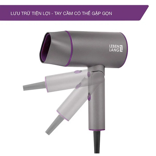 Máy sấy tóc ion LEBENLANG - LBH3088