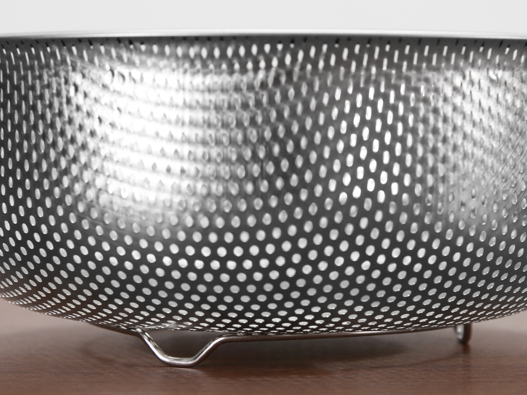 Rổ inox 2 quai cao cấp