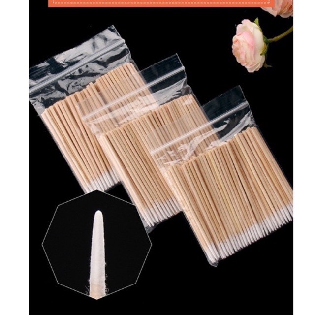ăm Bông Cán Gỗ Chà Tê ,Chà Mực (Túi 100c)