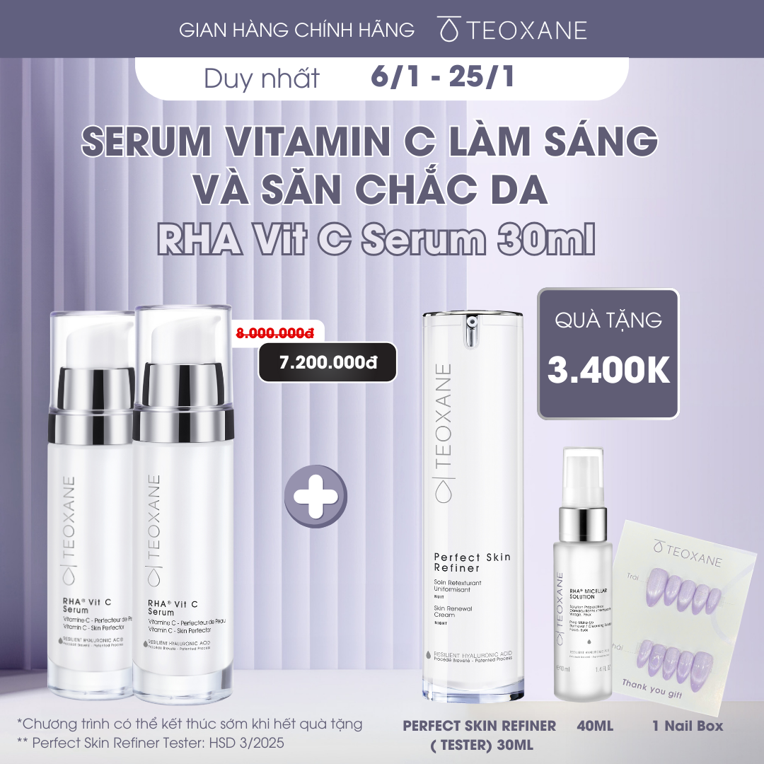 Serum làm sáng và săn chắc da Teoxane RHA VIT C SERUM