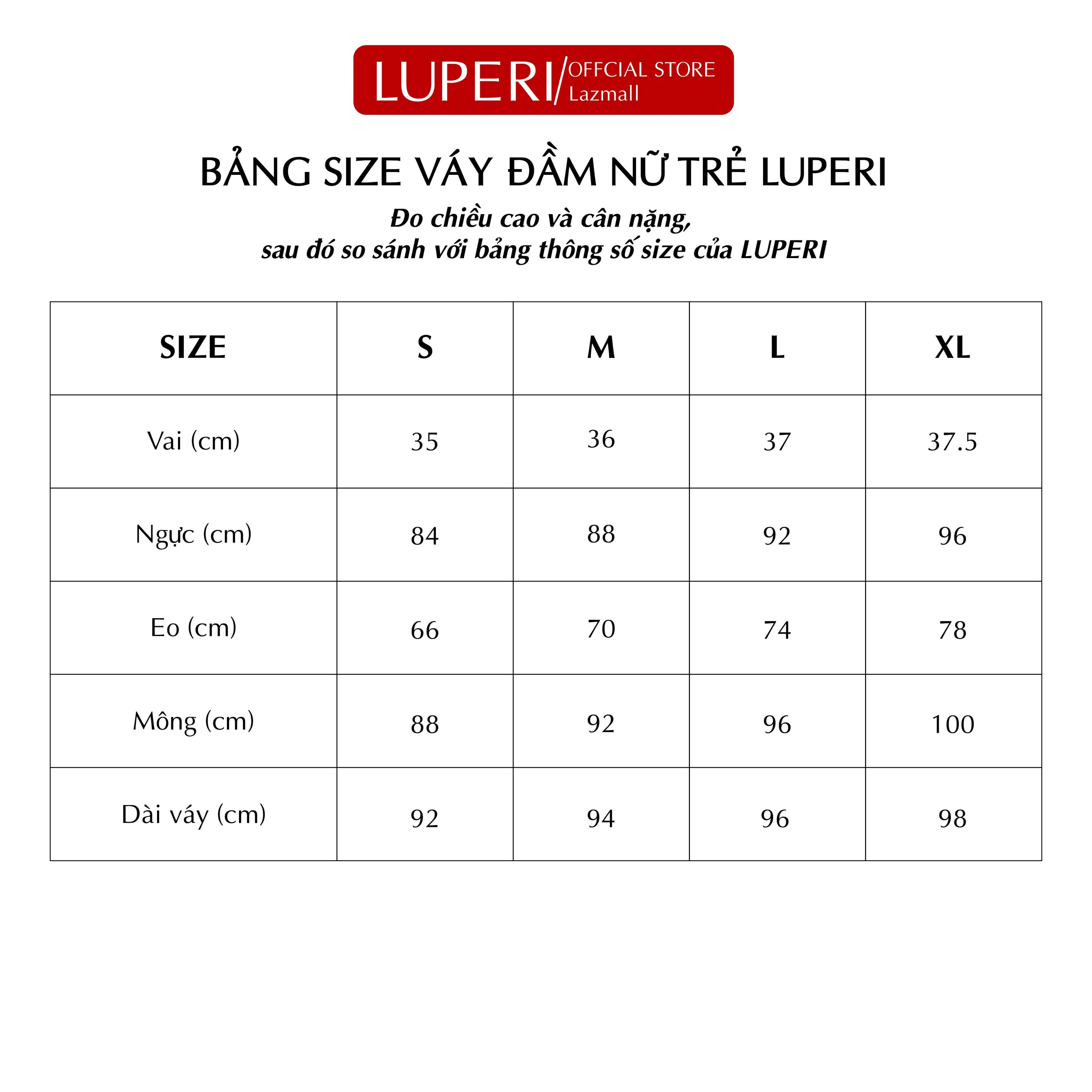 Váy Công Sở Thiết Kế LUPERI Cao Cấp LFV3276